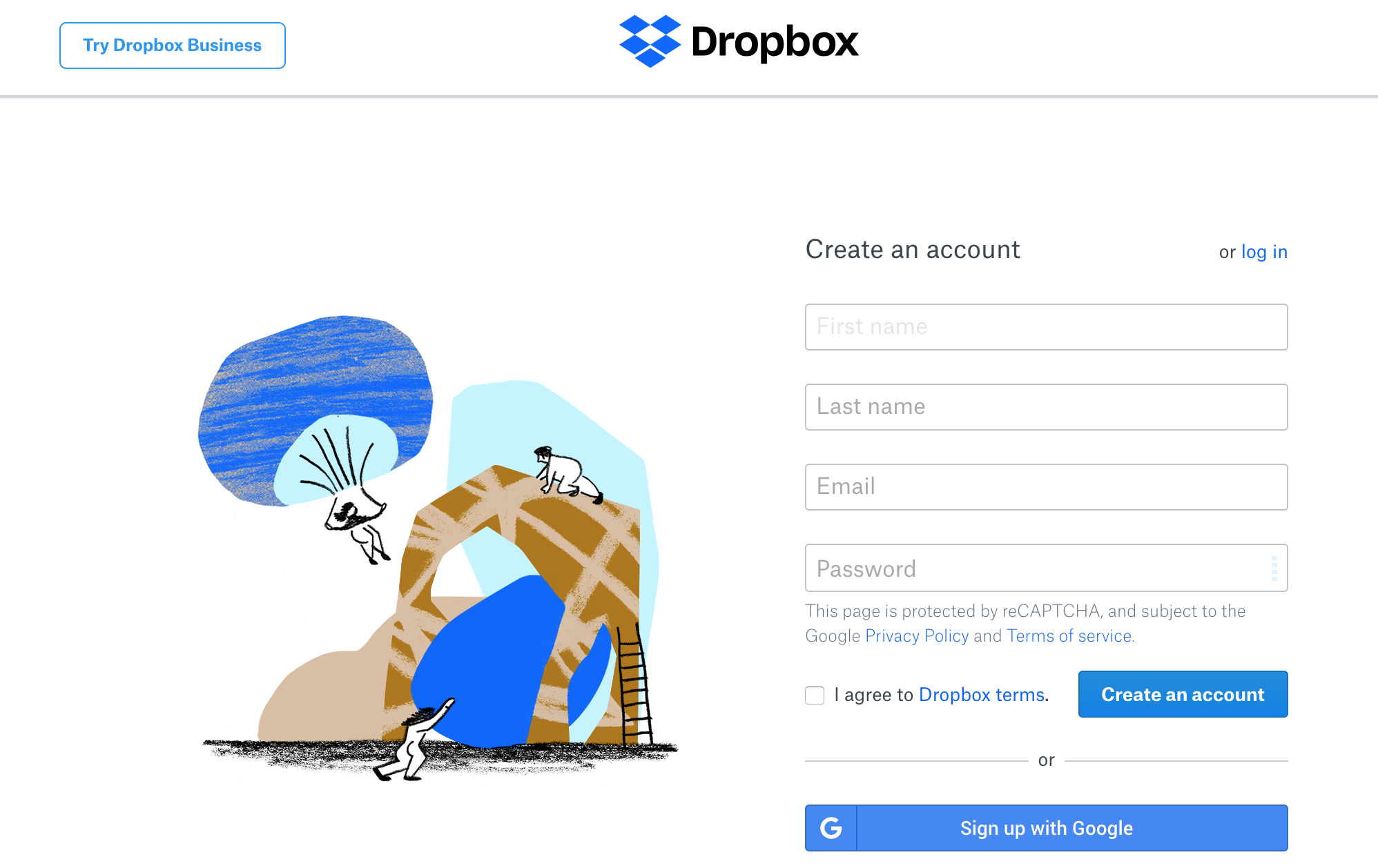 Cách đăng ký và tạo tài khoản Dropbox miễn phí nhanh nhất: