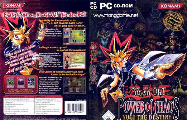 Tải Game Yugioh Power Of Chaos: Yugi The Destiny full card 100%